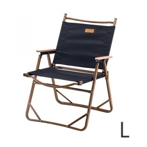 Outdoor leisure folding chair Portable Ultralight Camping Fishing Picnic Chair Aluminum Wood Grain Nap Beach Chair