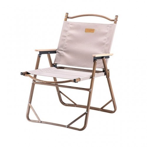 Outdoor leisure folding chair Portable Ultralight Camping Fishing Picnic Chair Aluminum Wood Grain Nap Beach Chair