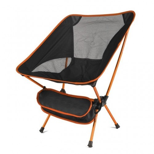 Outdoor Camping Chair Oxford Cloth Portable Folding Lengthen Camping Seat for Fishing Festival Picnic BBQ Beach Ultralight Chair