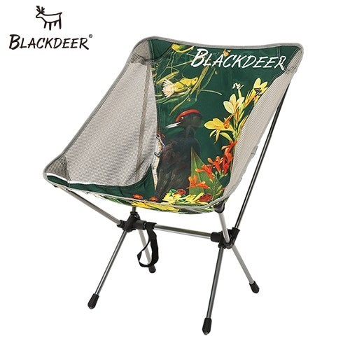 BLACKDEER Portable Ultralight Chair Folding Fishing Stable Camping Chair Aluminium Alloy Seat for Hiking Outdoor Trip 0.95kg
