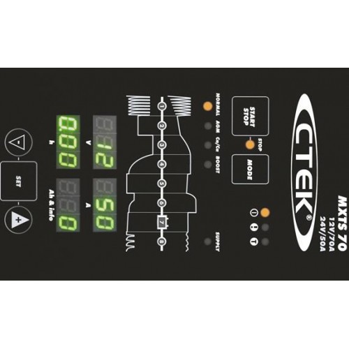 CTEK MXTS 70 50 - 50 Amp Battery Charger